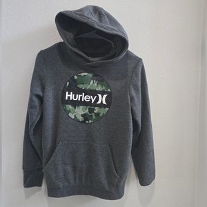 Hurley hoodie like new kids size medium 10/12